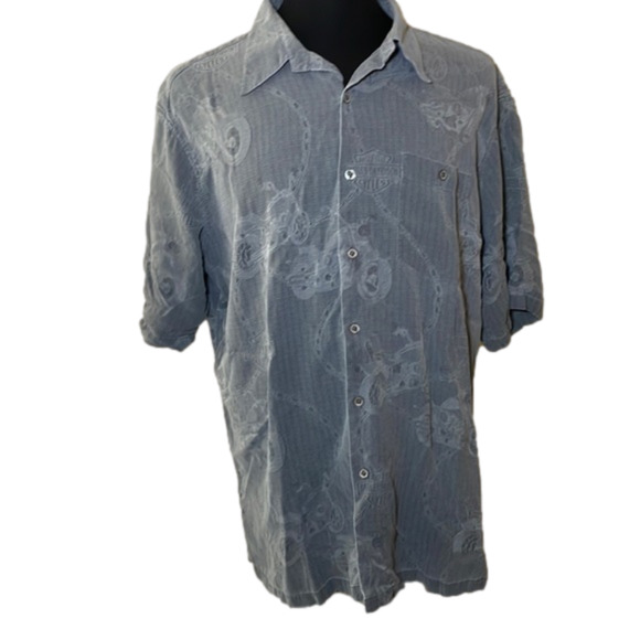 Harley-Davidson Other - Harley Davidson Silk Shirt Size 2XL